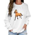 Kids Dreamworks Spirit Riding Free Spirit Horse Women Sweatshirt