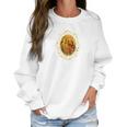 Our Lady Of Guadalupe Virgen Painted By God 110 Women Sweatshirt