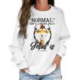 Normal Isnt Coming Back Jesus Is Revelation New Style Women Sweatshirt