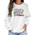 Not All Superheros Wear Capes Teacher Women Sweatshirt