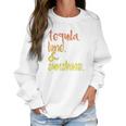 Panoware Funny Graphic Tequila Lime And Sunshine Women Sweatshirt