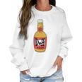 The Simpsons Duff Beer Bottle Women Sweatshirt