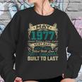 44Th Birthday Decorations May 1977 Men Women 44 Years Old Women Sweatshirt Gifts for Her