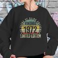 50 Year Old Gifts Vintage 1972 50Th Birthday Women Sweatshirt Gifts for Her