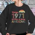 50Th Birthday Gifts For Women Vintage 1971 Women Sweatshirt Gifts for Her