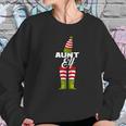 Aunt Elf Funny Pj Christmas Pajama Jammie Women Sweatshirt Gifts for Her