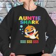 Auntie Shark Doo Doo Doo Family Gift Women Sweatshirt Gifts for Her