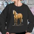 Beautiful Palomino Quarter Horse Women Sweatshirt Gifts for Her