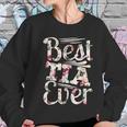 Best Tia Ever Design Auntie Gift Graphic Tia Favorita Women Sweatshirt Gifts for Her