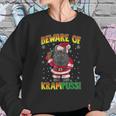 Beware Of Krampuss Cat Krampus Christmas Krampus Women Sweatshirt Gifts for Her