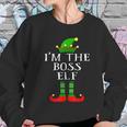 Im The Boss Elf Matching Family Christmas Women Sweatshirt Gifts for Her