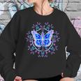 Butterfly Fantasy With Datura Bloom Mandala Design For Women Women Sweatshirt Gifts for Her