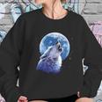 Call Of The Wild Howling The Full Moon Alpha Wolf Women Sweatshirt Gifts for Her