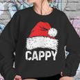 Cappy Santa Christmas Family Xmas Gifts Women Sweatshirt Gifts for Her