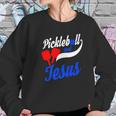 Christian Pickleball Jesus Funny Player Gift Dink Women Sweatshirt Gifts for Her