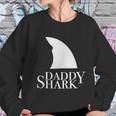 Daddy Shark Black Design Best Christmas Gifts For Dad Women Sweatshirt Gifts for Her