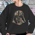 Darth Vader Floral Tropical Hawaiian Flower Bouquet Women Sweatshirt Gifts for Her