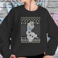 Disney Frozen Olaf Sven Ugly Christmas Sweater T-Shirt Women Sweatshirt Gifts for Her