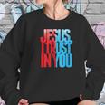 Divine Mercy Jesus I Trust In You St Faustina Women Sweatshirt Gifts for Her