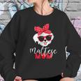 Dog Lovers Maltese Mom Fur Mama Women Sweatshirt Gifts for Her