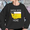 Drink Beer From Washington State Flag Vintage Funny Tshirt Women Sweatshirt Gifts for Her