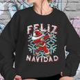 Feliz Navidad Dabbing Christmas Gift Women Sweatshirt Gifts for Her