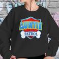 Funny Auntie Patrol Dogs Women Sweatshirt Gifts for Her