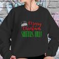 Funny Merry Christmas Quote Shitters Full Women Sweatshirt Gifts for Her