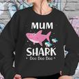 Funny Mum Pink Shark Doo Doo Doo Women Sweatshirt Gifts for Her