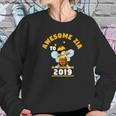 Future Zia Dabbing Bee Aunt To Be 2019 Women Sweatshirt Gifts for Her