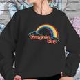 Gangsta Rap Retro Rainbow Funny Music Graphic Women Sweatshirt Gifts for Her