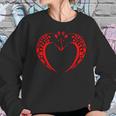 Giraffes In Love Valentines Day Women Sweatshirt Gifts for Her