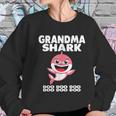 Grandma Shark Doo Doo Grandpa Mommy Daddy Women Sweatshirt Gifts for Her