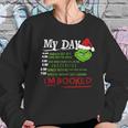 Grinch Christmas My Day List Time Im Booked Sweatshirt Hoodie Women Sweatshirt Gifts for Her