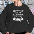 Hebrew Israelite Clothing Women Girls God Is Black Women Sweatshirt Gifts for Her