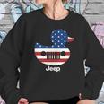 Jeep Duck American Flag Gift For Patriotic Women Sweatshirt Gifts for Her