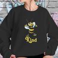 Be Kind Smiling Honey Bee Bumblebee Positive Message Women Sweatshirt Gifts for Her