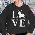 Womens Love Bunny Cute Adorable Easter Sunday Rabbit Women Sweatshirt Gifts for Her