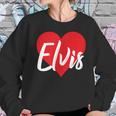 I Love Elvis First Name I Heart Named Men Women T-Shirt Graphic Print Casual Unisex Tee Women Sweatshirt Gifts for Her