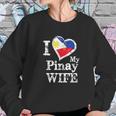 I Love My Pinay Wife Philippines Filipino Pride Women Sweatshirt Gifts for Her