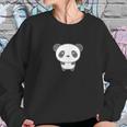 Lucky Number 8 Panda Bear Word Cloud Women Sweatshirt Gifts for Her