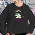 Lulu Bears Unicorn And Rainbow Kind Of Day Women Sweatshirt Gifts for Her