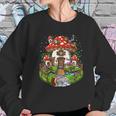 Magic Mushrooms House Forest Fungi Hippie Shrooms Fantasy Women Sweatshirt Gifts for Her