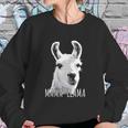 Mama Llama Hilarious Zoo Animal Women Sweatshirt Gifts for Her