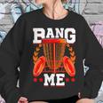 Mens Bang Me Disc Golf Funny Frisbee Golf Chains Disc Sport Women Sweatshirt Gifts for Her