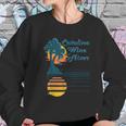 Mixer Catalina Wine Palm And Beach Women Sweatshirt Gifts for Her