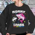 Mommy Shark Awareness Gift Women Sweatshirt Gifts for Her