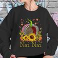 Nai Nai Pumpkin Leopard Print Sunflower Grandma Buffalo Plai Cute Gift Women Sweatshirt Gifts for Her