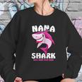 Nana Shark Doo Doo Doo Funny Nana Valentines Day Women Sweatshirt Gifts for Her