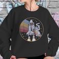 Nasa Shuttle Launch With Rainbow Women Sweatshirt Gifts for Her